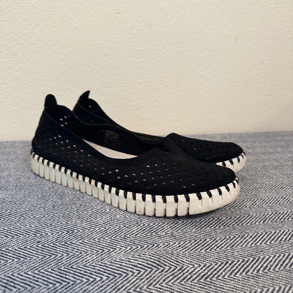 ILSE JACOBSEN - Tulip Suede Slip On Sneaker